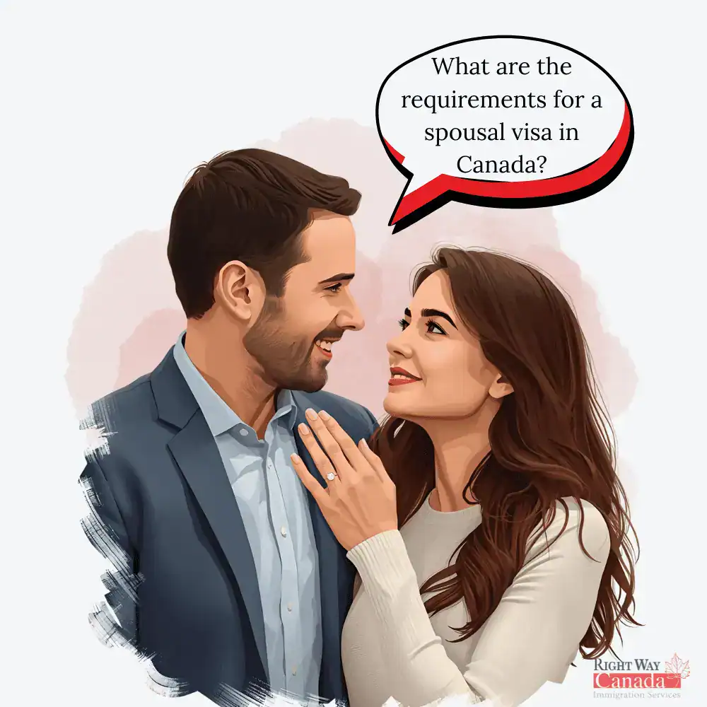 What are the requirements for a spousal visa in Canada?