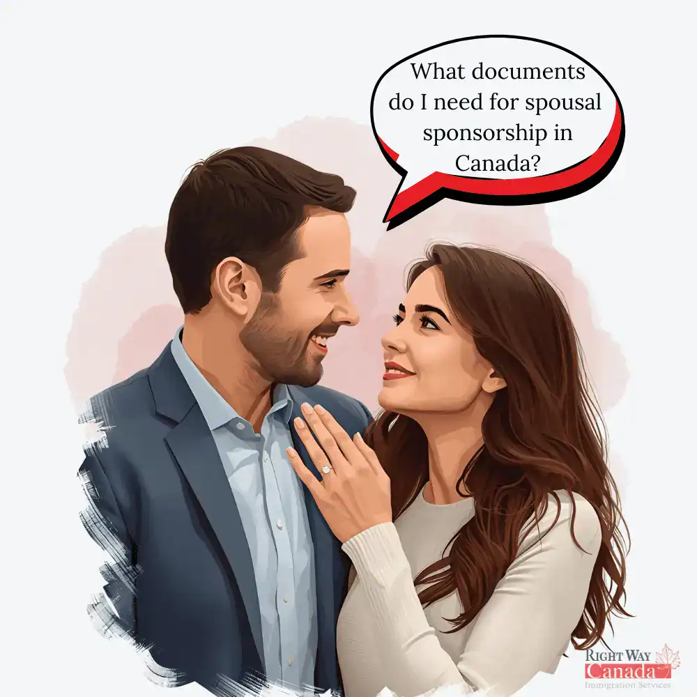 What documents do I need for spousal sponsorship in Canada?