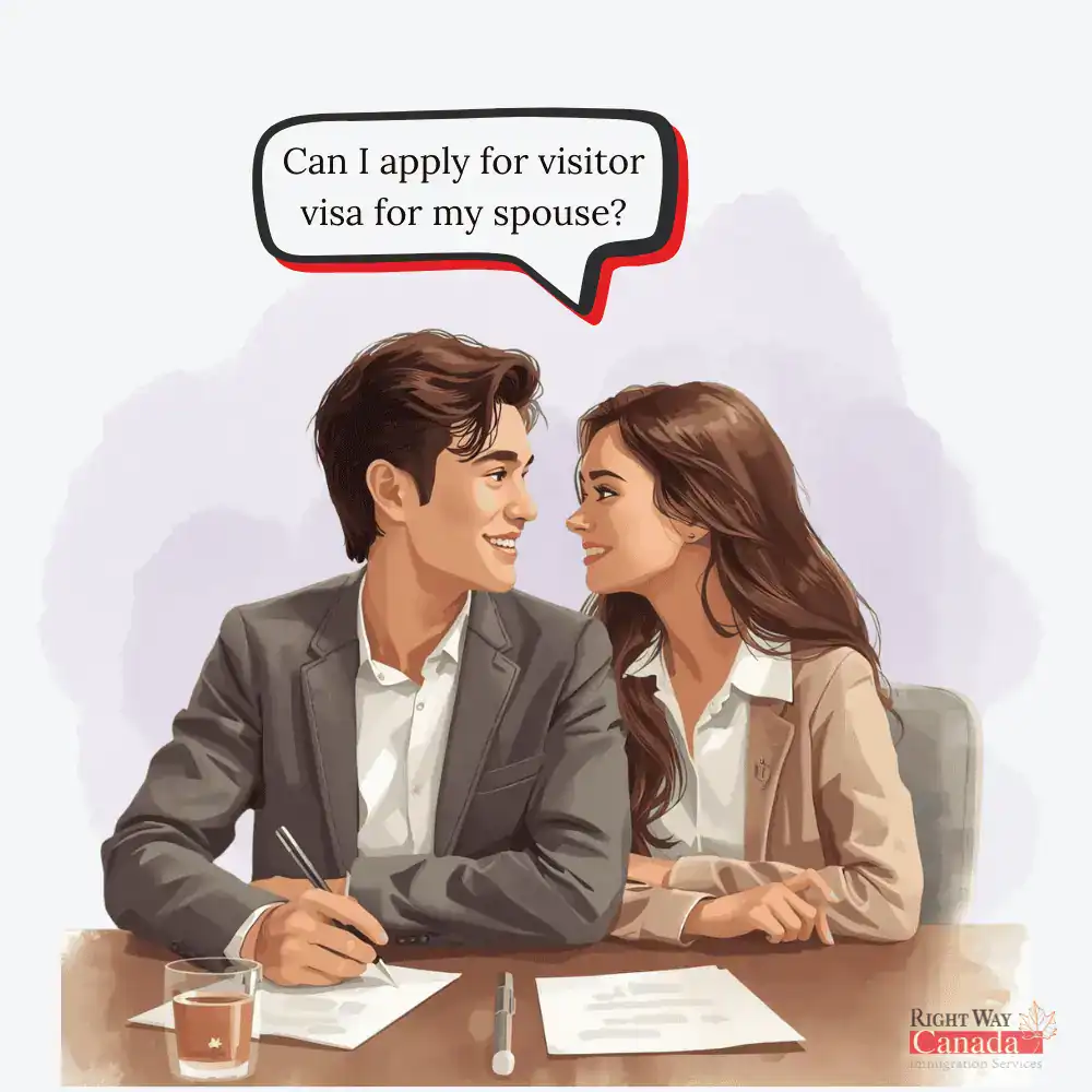Can i apply for visitor visa for my spouse?