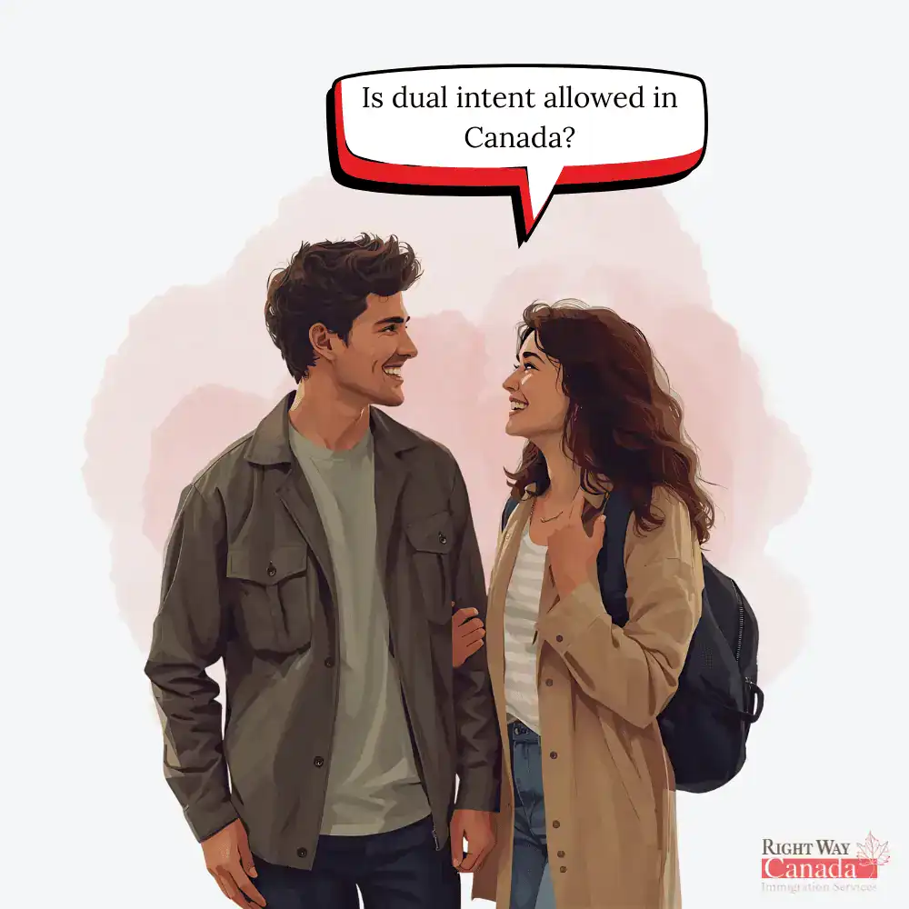 Is dual intent allowed in Canada?