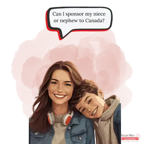Can I sponsor my niece or nephew to Canada?