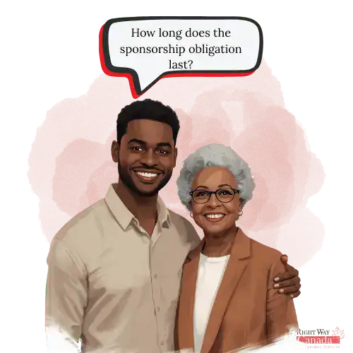 How long does the sponsorship obligation last?