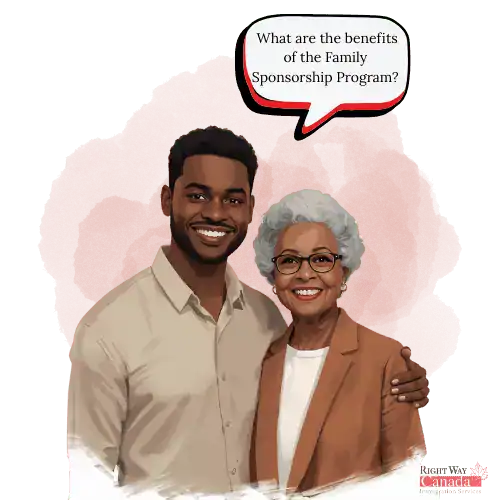 What are the benefits of the Family Sponsorship Program?