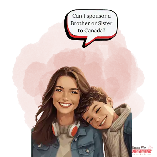 Can I sponsor brother or sister to Canada?