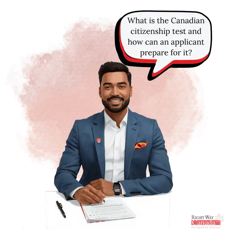 Applicant Preparing for the Canadian Citizenship Test