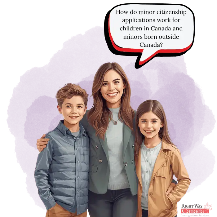 Canadian Citizenship Application For A Minor Child