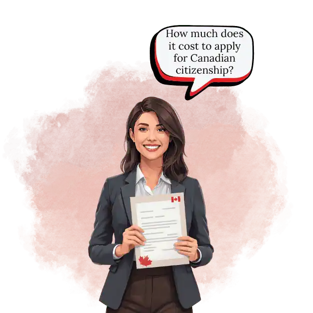 Canadian citizenship fees and application costs in Canada