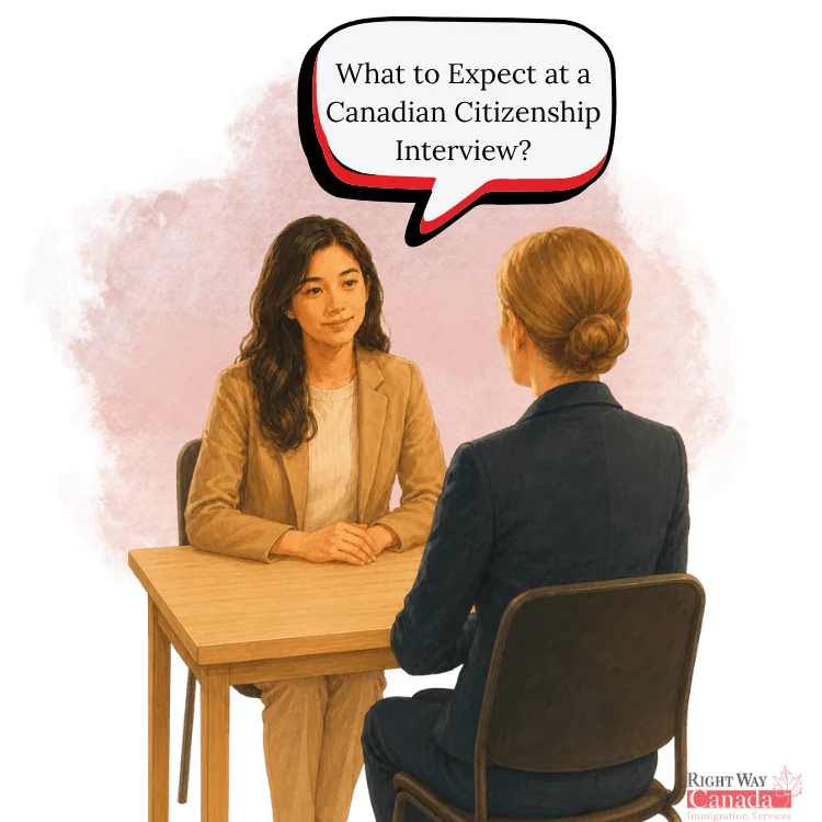 Canadian Citizenship Interview in Canada
