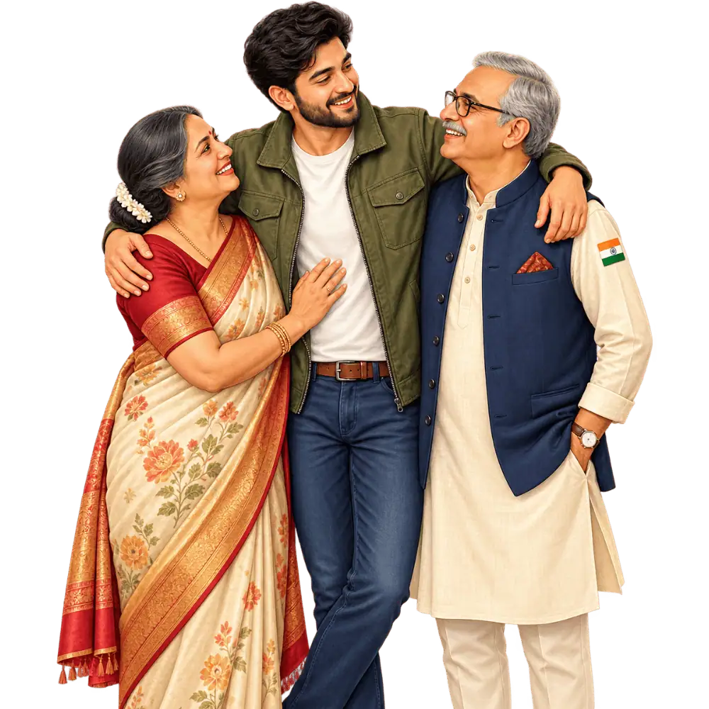 Parents and grandparents reuniting with family in Canada through a Super Visa application from India